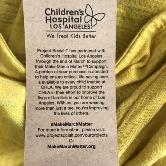 Project Social T | NEW Yellow Knot Front Tank - Picture 5 of 6